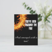 bericht van Inspirerend overlevende Briefkaart (Staand voorkant)