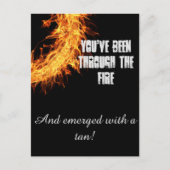 bericht van Inspirerend overlevende Briefkaart (Voorkant)