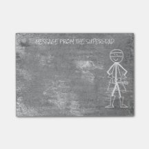 Bericht van vader vader: grijze steen Cement Hero