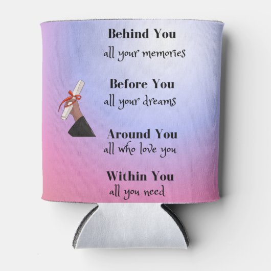 Bericht voor afstuderen op een koelbox blikjeskoeler (Voorkant)