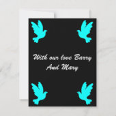 Bericht voor condoleanceondersteuning (Achterkant)