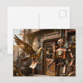 Bericht voor de winkel briefkaart (Voorkant / Achterkant)