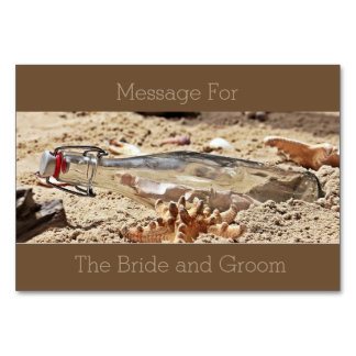 Bericht voor het gelukkige paar kaart