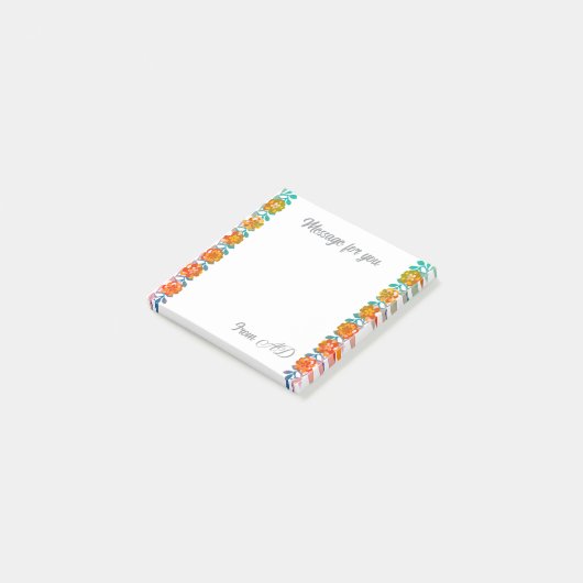 Bericht voor jou Notities Post-it® Notes (Schuin)