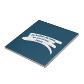 Bericht Vrede wissen Tegeltje (Zijkant)