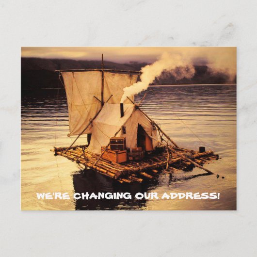 Bericht "We wijzigen ons adres" Aanpassen Aankondigingskaart (Voorkant)