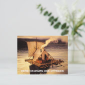 Bericht "We wijzigen ons adres" Aanpassen Aankondigingskaart (Staand voorkant)