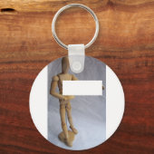  berichtartiest Mannequin Sleutelhanger (Voorkant)
