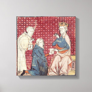 Berichten die Charlemagne vertellen Canvas Afdruk