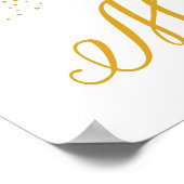 Berichten - DY Bridal Chairs Confetti Sign Poster (Hoek)