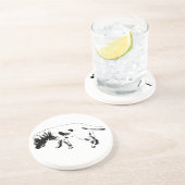 Berichten en verhalen zandsteen onderzetter (Zijkant)