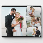 Berichten foto-collage met verticale ZigZag Fotoplaat (Voorkant)