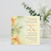 Berichten in de tuinbouw - Zachte geel Kaart (Staand voorkant)