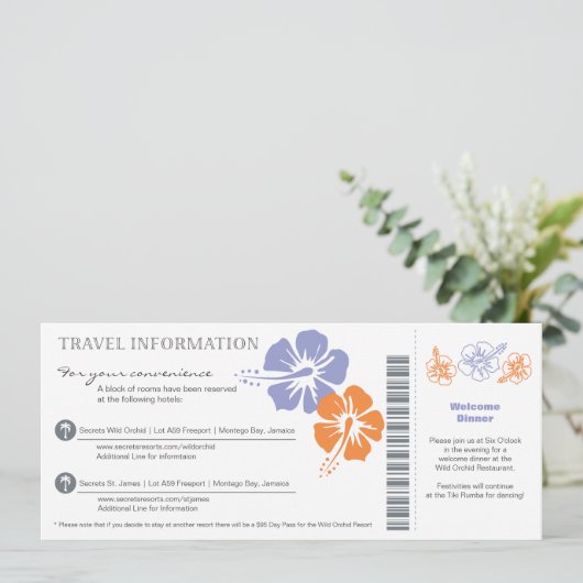 Berichten in een instapkaart kaart (Staand voorkant)