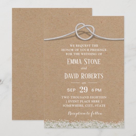 Berichten in het land waar het huwelijk wordt gesl kaart (Voorkant / Achterkant)