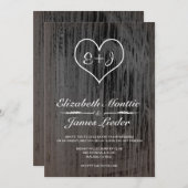 Berichten in het zwart-witland kaart (Voorkant / Achterkant)