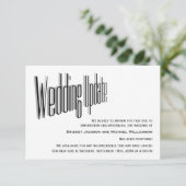 Berichten met uitgestelde bruiloft save the date (Staand voorkant)