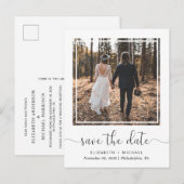 Berichten ontvangen Foto opslaan Datum Aankondigingskaart (Voorkant / Achterkant)