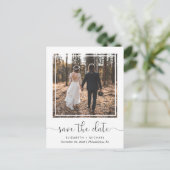 Berichten ontvangen Foto opslaan Datum Aankondigingskaart (Staand voorkant)