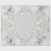 Berichten ontvangen White Silver Gold Simple Elega Cadeaupapier (Vlak)