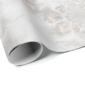 Berichten ontvangen White Silver Gold Simple Elega Cadeaupapier (Rol Hoek)