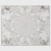 Berichten ontvangen White Silver Gold Simple Elega Cadeaupapier (Vlak)