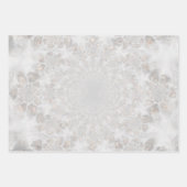 Berichten ontvangen White Silver Gold Simple Elega Inpakpapier Vel (Voorkant 3)