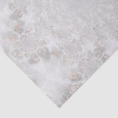 Berichten ontvangen White Silver Gold Simple Elega Tissuepapier (Detail)