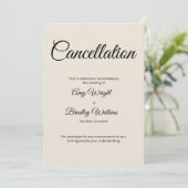 Berichten over annulering huwelijk kaart (Staand voorkant)