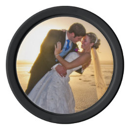 Berichten over bruid en geel roodbruin pokerchips