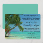 Berichten over de bestemming van de palmbomen lang kaart (Voorkant / Achterkant)