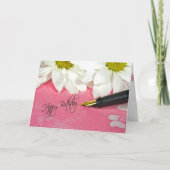 Berichten over de geboorte van de pen kaart (Voorkant)