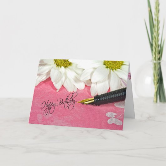 Berichten over de geboorte van de pen kaart (Voorkant)