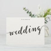 Berichten over donkere en witte kalligrafie kaart (Staand voorkant)