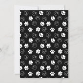 Berichten over foto's met witte afdruk Pet verlies Aankondiging (Achterkant)