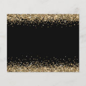 Berichten over Gold Glitter Black Verloving (Achterkant)