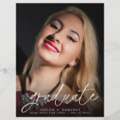 Berichten over het Afstuderen van de Foto's van Bu Flyer (Voorkant)