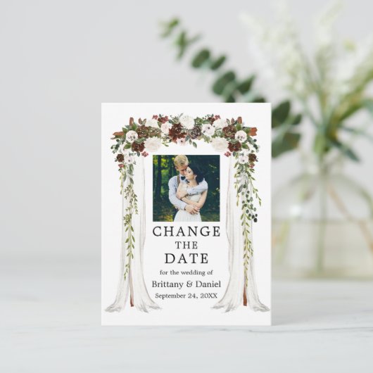 Berichten over het groene bos briefkaart (Staand voorkant)