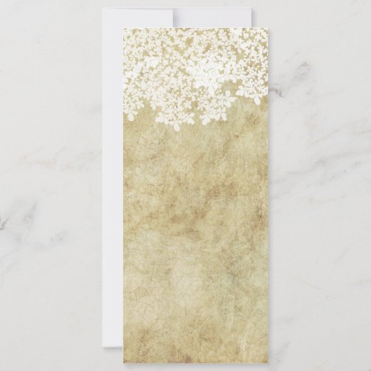 Berichten over het  huwelijk kaart (Achterkant)