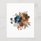 Berichten over het huwelijk tussen gember en zeema flyer (Achterkant)