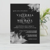 Berichten over het huwelijk van zwarte en witte Fl Kaart (Staand voorkant)