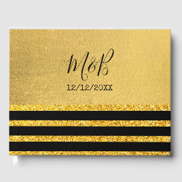 Berichten over het zwarte en goudthema gastenboek