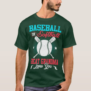 Berichten over honkbal of Softball Ge T-shirt