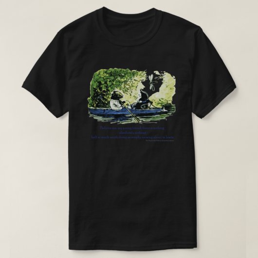 Berichten over in boten t-shirt (Design voorkant)