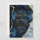 Berichten over marineblauw- en goudoliesoorten kaart (Voorkant)