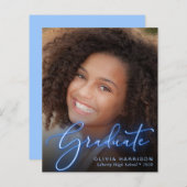 Berichten over Neon Photo Blue Afstuderen (Voorkant / Achterkant)