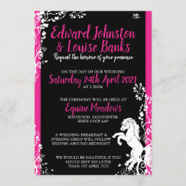 Berichten over roze en zwarte paarden kaart