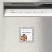 Berichten over tweetalige Grijze Damask Wedding Ma Magneet (Insitu (Vaatwasser))