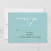 Berichten Uitnodigingskaarten RSVP (Achterkant)