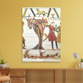 Berichten van Duke William kwamen graaf vinden Canvas Afdruk (Insitu (Woonkamer))